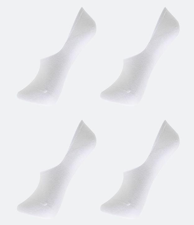 Kit 02 Meias Invisíveis Básicas em Algodão - 1