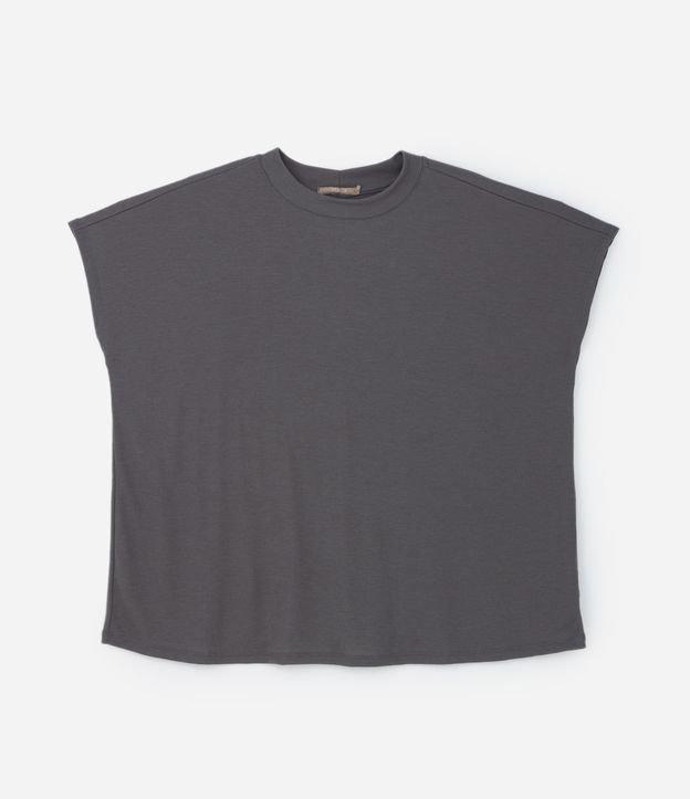 Blusa Básica em Ribana sem Cava Curve & Plus Size - 1