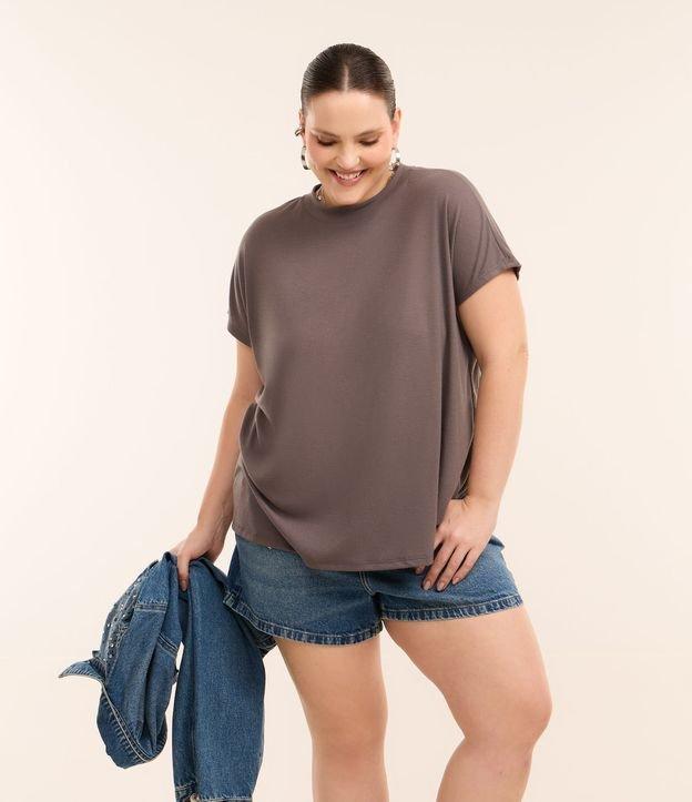Blusa Básica em Ribana sem Cava Curve & Plus Size - 2