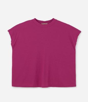 Blusa Básica em Ribana e sem Cava Curve & Plus Size