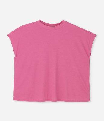 Blusa Básica em Ribana e sem Cava Curve & Plus Size