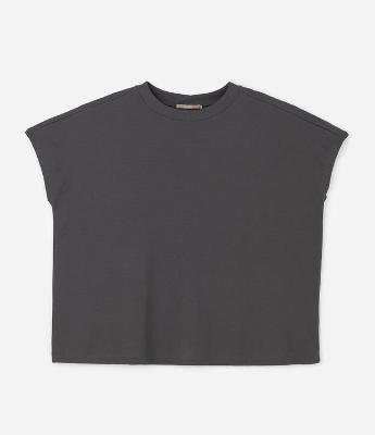 Blusa Básica em Ribana e sem Cava Curve & Plus Size