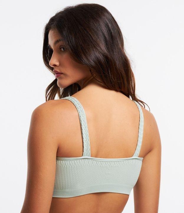 Sutiã Top em Poliamida Sem Bojo e Sem Costura - 3
