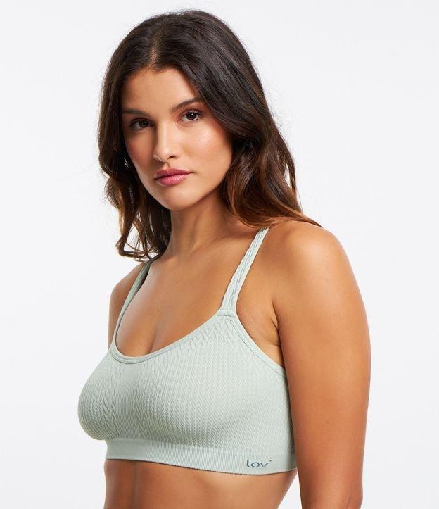 Sutiã Top em Poliamida Sem Bojo e Sem Costura - 5