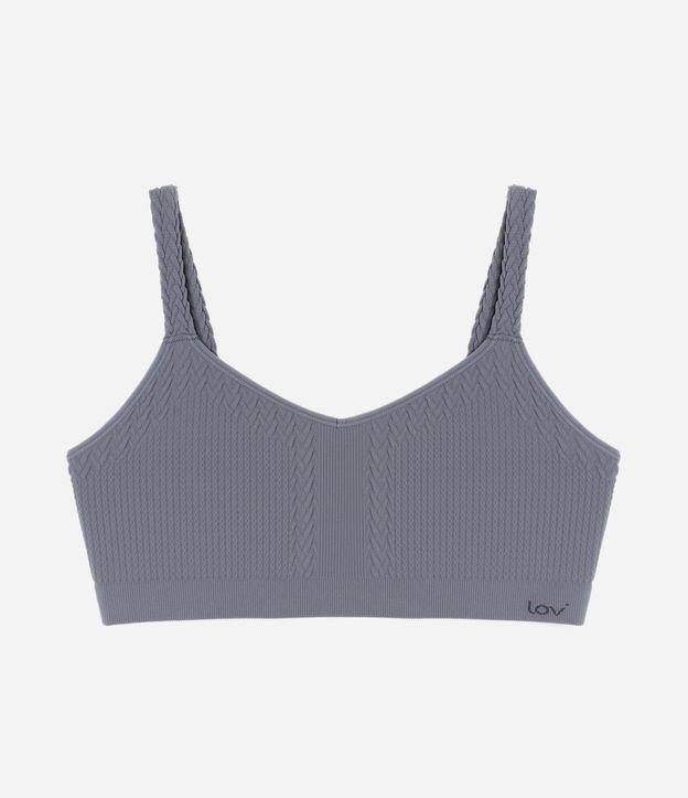 Sutiã Top em Poliamida Sem Bojo e Sem Costura - 1