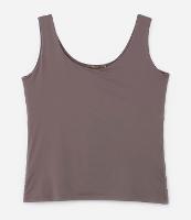 Blusa Regata em Poliamida com Alças Largas Curve & Plus Size - 1