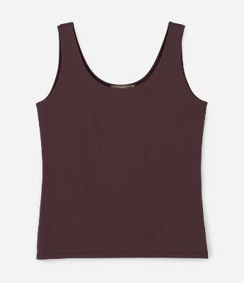 Blusa Regata em Poliamida com Alças Largas Curve & Plus Size