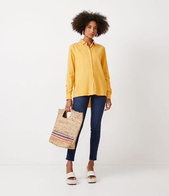 Calça Skinny em Jeans com Elastano