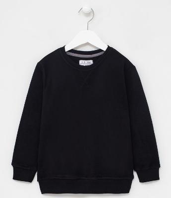 Casaco Fechado Infantil Básico em Fleece - Tam 5 a 14 anos