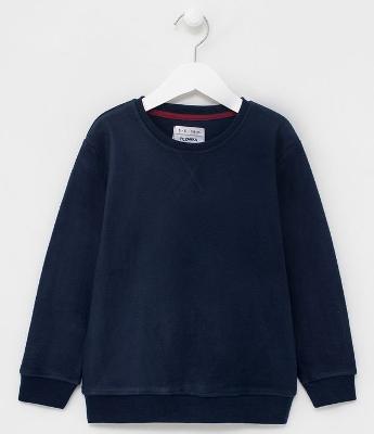 Casaco Fechado Infantil Básico em Fleece - Tam 5 a 14 anos