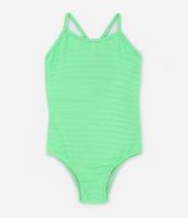 Maiô Infantil Texturizado com Alças Cruzadas - Tam 5 a 14 anos - 1