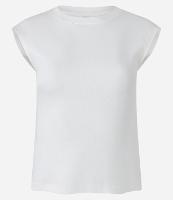 Blusa sem Manga em Ribana com Ombro Deslocado - 2