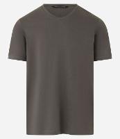 Camiseta Slim em Algodão Peruano com Gola V - 2