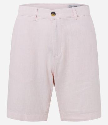 Bermuda Slim Texturizada em Linho com Algodão