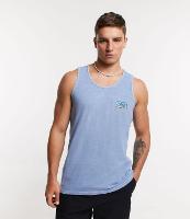 Regata Regular Estonada em Meia Malha com Lettering Gradiente - 1