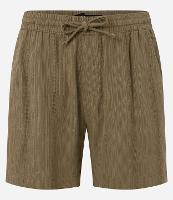 Bermuda em Algodão com Textura de Listras - 2