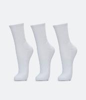 Kit 03 Meias Cano Médio Esportivas com Sola Atoalhada - 1