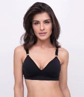 Sutiã Base Básico em Microfibra com Bojo sem Aro e sem Costura TriFil - 1