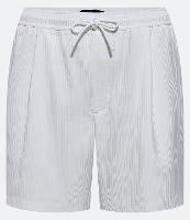 Bermuda com Cós Elástico e Textura Canelada - 2