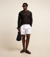 Bermuda com Cós Elástico e Textura Canelada - 3