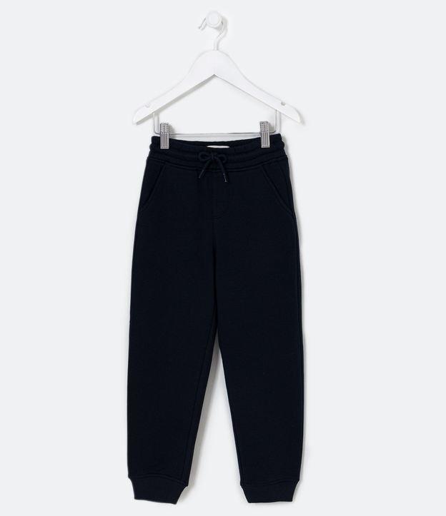 Calça Infantil em Moletom Básica - Tam 5 a 14 anos - 1