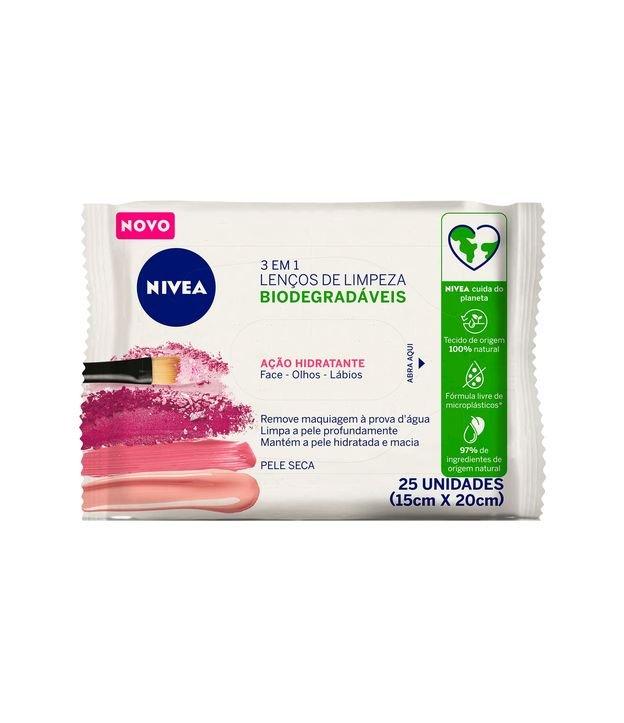Lenços de Limpeza Facial Ação Hidratante 3 em 1Nivea - 1