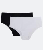 Kit 02 Calcinhas Boyshort em Microfibra com Corte a Laser Trifil - 1