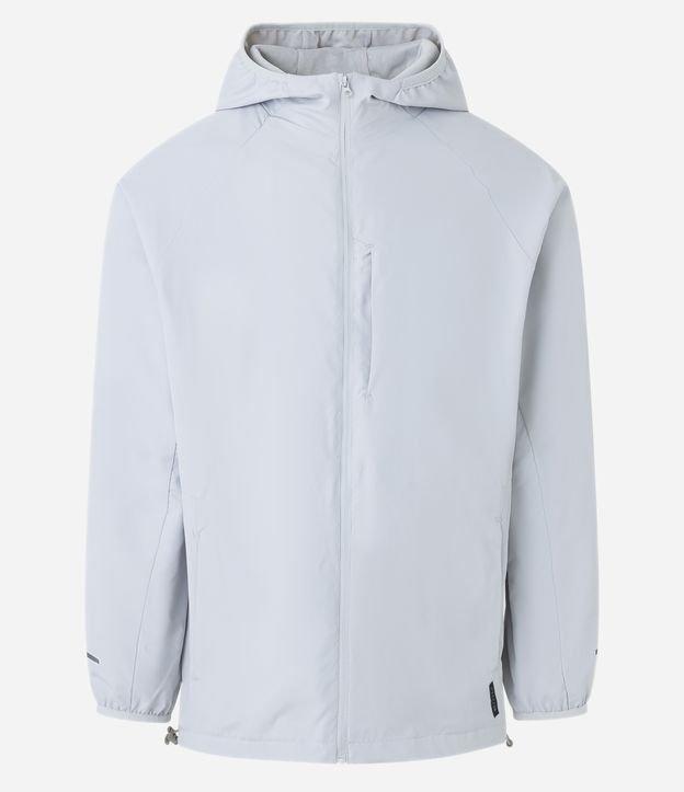 Jaqueta Esportiva com Punhos Ajustados e Capuz - 1