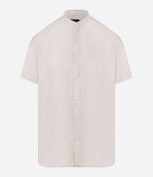 Camisa Slim em Airflow com Gola Padre e Textura - 1