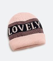 Touca Infantil com Lettering Lovely Bordado - 1