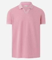 Camiseta Polo Comfort em Algodao Texturizado com Manga Curta - 1