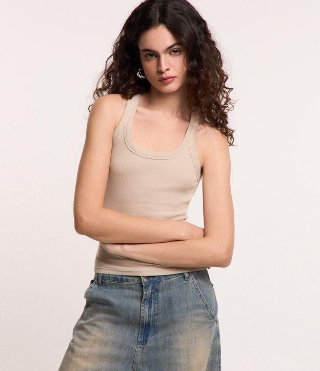 Regata em Ribana com Textura Canelada - 3