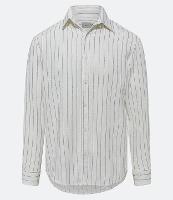 Camisa Regular em Tricoline com Textura de Listras - 2