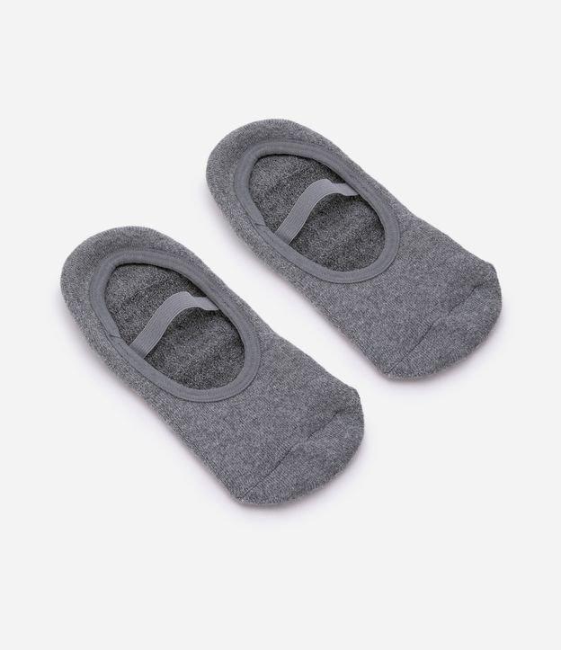 Meia Sapatilha com Antiderrapante - 1