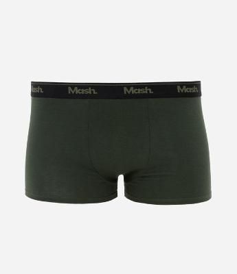 Cueca Boxer em Algodão com Cós Elástico Mash