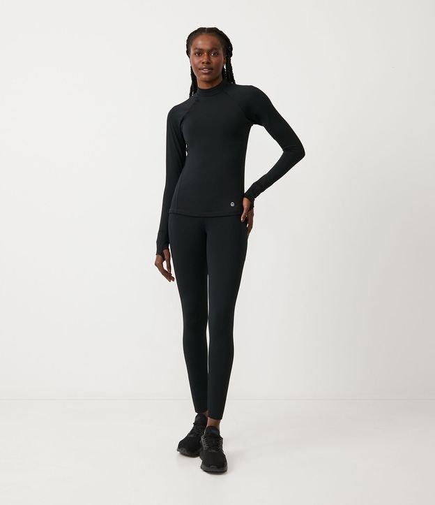 Calça Legging Esportiva Térmica com Bolsos - 1