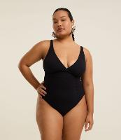 Maiô Triangular em Poliamida com Decote V e Alça Regulável - 3