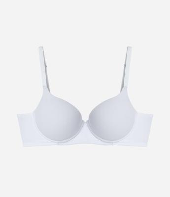 Sutiã Base Básico em Microfibra com Bojo Oco