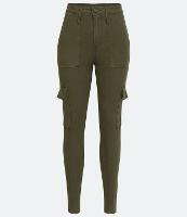 Calça Cargo em Sarja com Elastano - 1