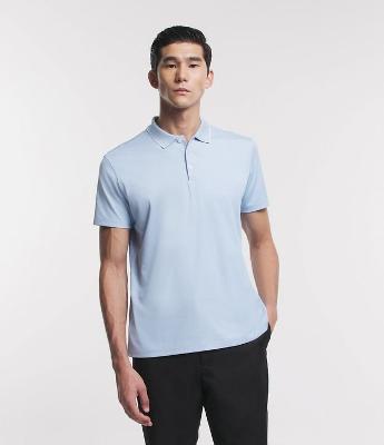Camisa Polo Regular com Botões na Gola e Manga Curta
