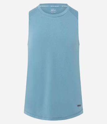 Regata Regular Esportiva com Etiqueta na Barra e Detalhe Contrastante