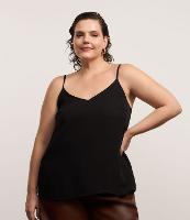 Blusa Regata Básica em Crepe Curve & Plus Size - 2