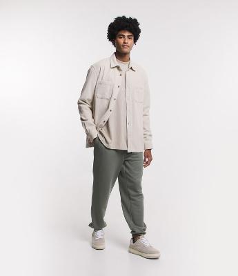 Calça Jogger em Moletom com Forro em Fleece