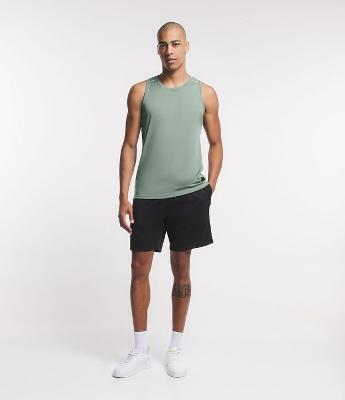 Bermuda Esportiva Texturizada com Cós Elástico e Cordão