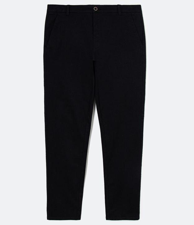 Calça Slim em Sarja com Elastano - 1
