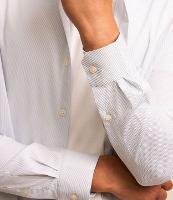 Camisa com Fibra de Bambu Maquinetada com Listras - 2