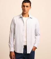 Camisa com Fibra de Bambu Maquinetada com Listras - 3