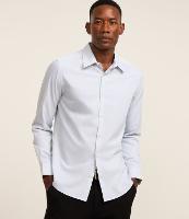 Camisa com Fibra de Bambu Maquinetada com Listras - 4