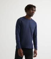 Camiseta Térmica Esportiva com Cava Raglan e Manga Longa - 1