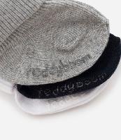 Kit 03 Meias Infantis em Algodão com Dobra Dupla - Tam 0 a 12 Meses - 2